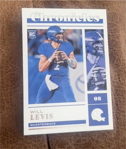 2023 Panini Chronicles Draft Picks #4 Will Levis — front