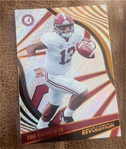 2023 Panini Chronicles Draft Picks Revolution #81 Tua Tagovailoa — front