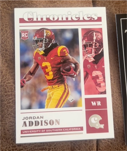 2023 Panini Chronicles Draft Picks #7 Jordan Addison — front