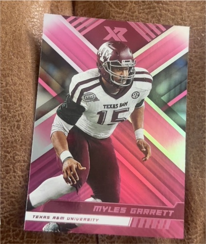 2023 Panini Chronicles Draft Picks XR #22 Myles Garrett — front