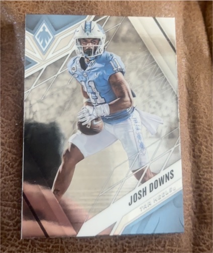 2023 Panini Chronicles Draft Picks Phoenix #17 Josh Downs — front