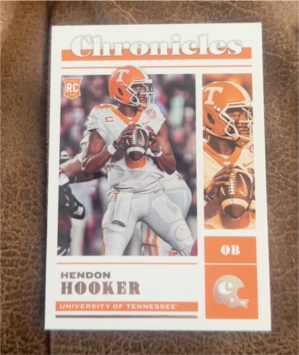 2023 Panini Chronicles Draft Picks #19 Hendon Hooker — front
