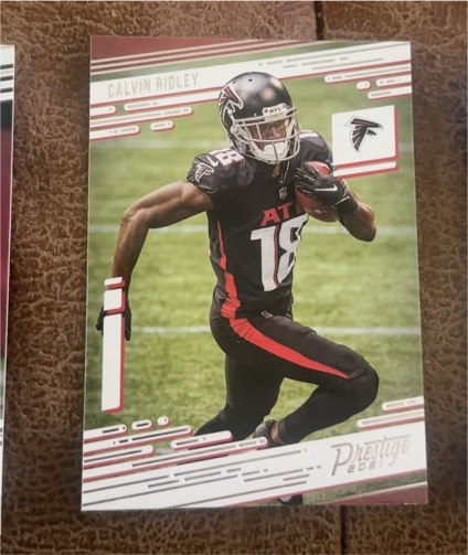 2021 Panini Prestige #33 Calvin Ridley — front