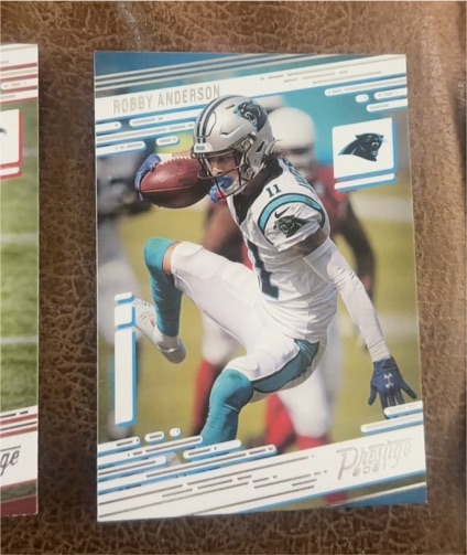 2021 Panini Prestige #76 Robby Anderson — front