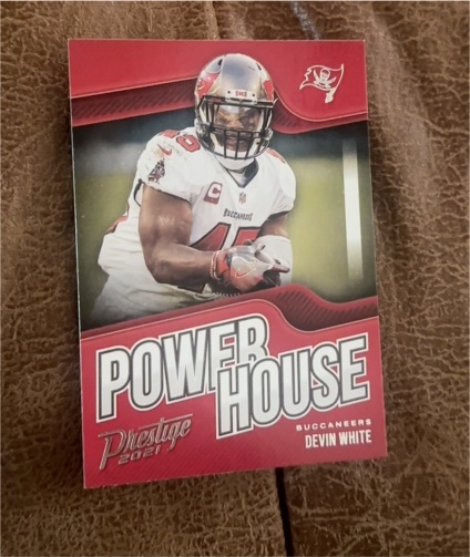 2021 Panini Prestige Power House #PH-DW Devin White — front
