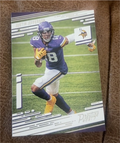 2021 Panini Prestige #157 Justin Jefferson — front