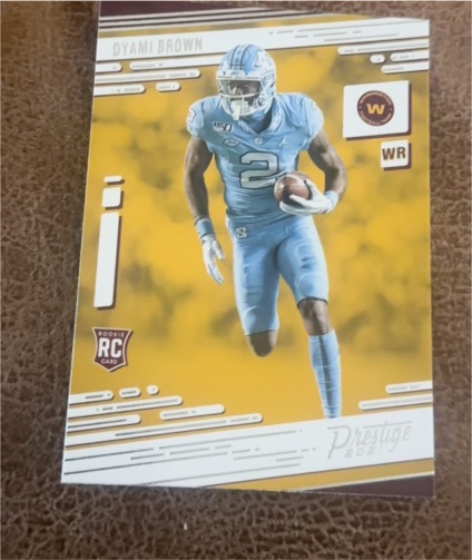 2021 Panini Prestige #239 Dyami Brown — front