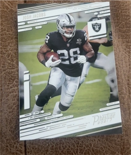 2021 Panini Prestige #142 Josh Jacobs — front