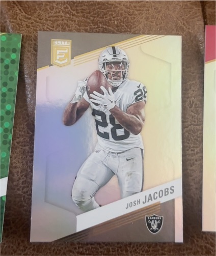2023 Panini Donruss Elite #58 Josh Jacobs — front