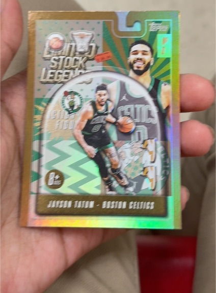 2025-26 Topps #LST-31 Jayson Tatum Limited Stock Legends — front