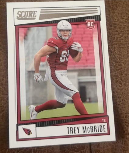 2022 Panini Score #369 Trey McBride — front