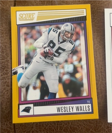 2022 Panini Score #52 Wesley Walls — front