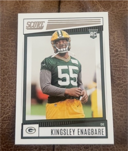 2022 Panini Score #318 Kingsley Enagbare — front