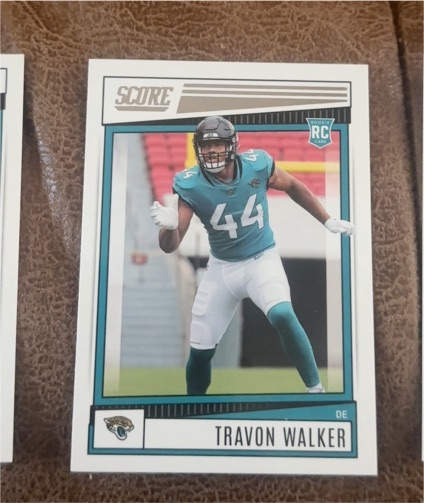 2022 Panini Score #340 Travon Walker — front