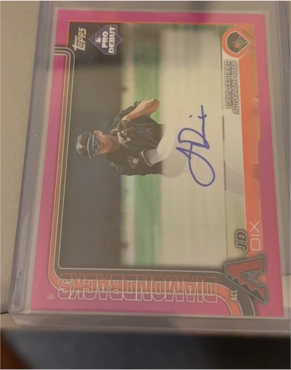 2025 Topps Pro Debut #PD-6 JD Dix — front