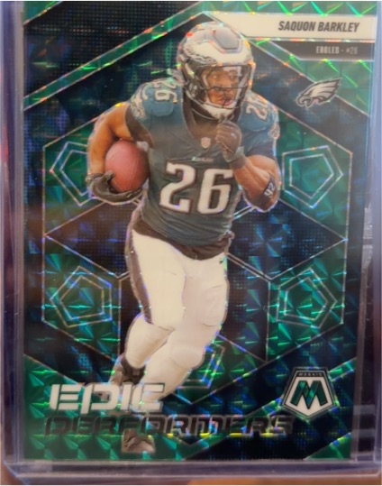 2025 Panini Mosaic #26 Saquon Barkley — front