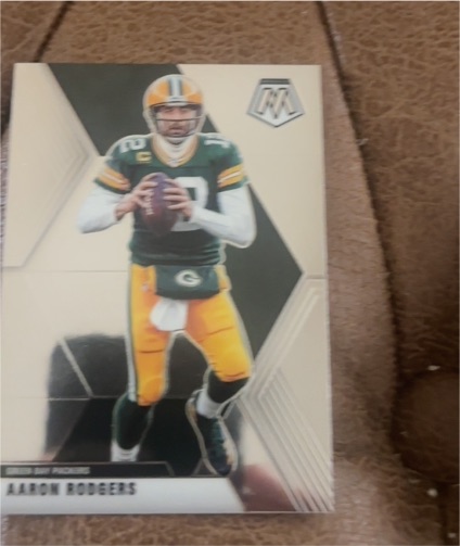 2020 Panini Mosaic #79 Aaron Rodgers — front