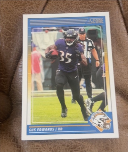 2024 Score #20 Gus Edwards — front