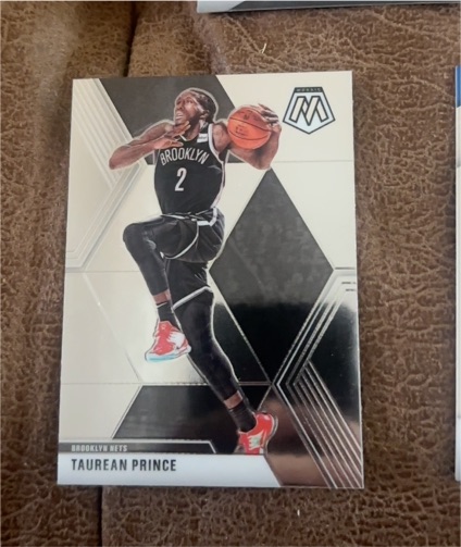 2019-20 Panini Mosaic #61 Taurean Prince — front