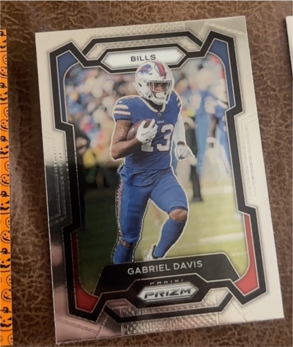 2023 Panini Prizm #29 Gabriel Davis — front