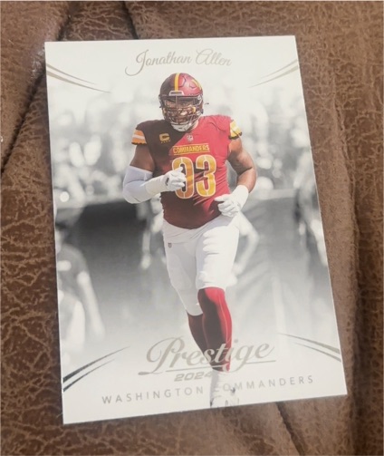 2024 Panini Prestige #297 Jonathan Allen — front