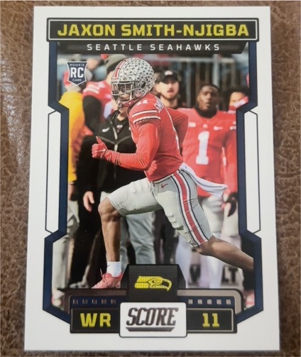 2023 Panini Score #348 Jaxon Smith-Njigba — front
