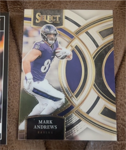 2023 Panini Select #104 Mark Andrews Baltimore Ravens — front