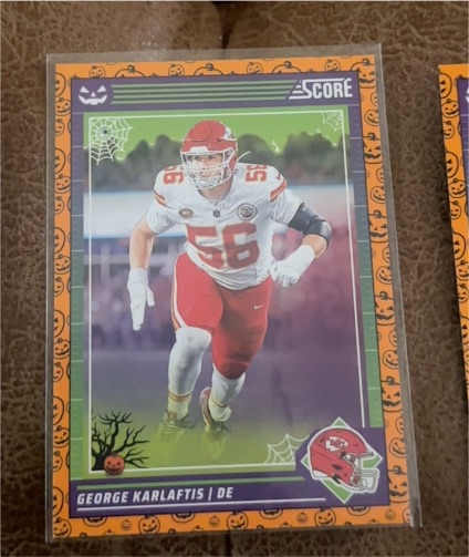 2024 Panini Score-A-Treat #141 George Karlaftis — front