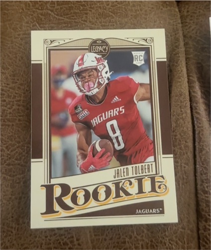 2022 Panini Chronicles Draft Picks Legacy #22 Jalen Tolbert Rookie — front