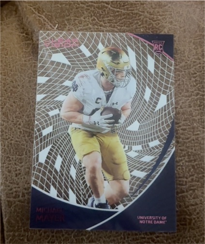 2023 Panini Chronicles Draft Picks Clear Vision #9 Michael Mayer — front