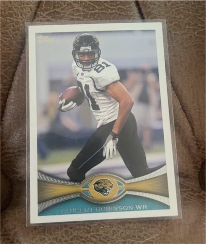 2012 Topps #333 Laurent Robinson — front