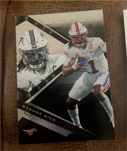 2023 Panini Chronicles Draft Picks Black #18 Rashee Rice — front