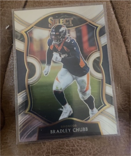 2020 Panini Select #34 Bradley Chubb — front