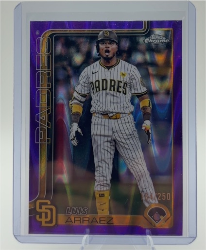 2025 Topps Chrome #216 Luis Arraez — front
