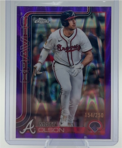2025 Topps Chrome #193 Matt Olson — front