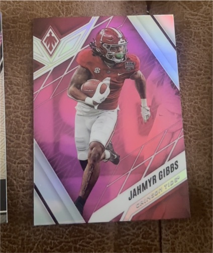 2023 Panini Chronicles Phoenix Draft Picks #15 Jahmyr Gibbs — front