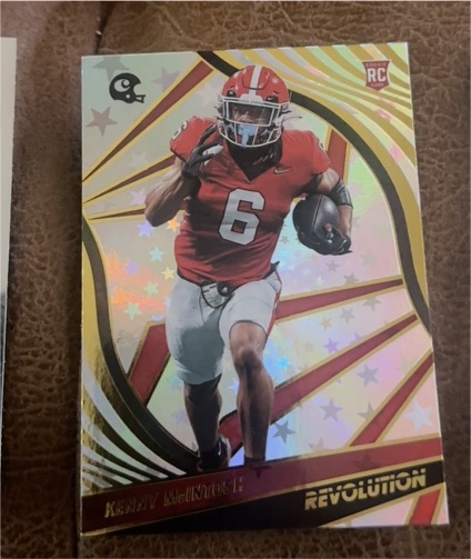 2023 Panini Chronicles Draft Picks Revolution #66 Kenny McIntosh — front