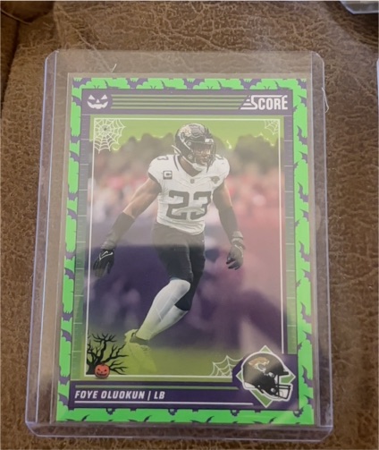 2024 Panini Score-A-Treat #129 Foye Oluokun — front