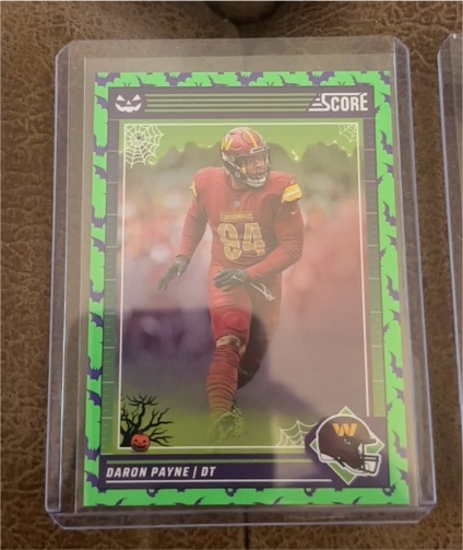 2024 Panini Score-A-Treat #281 Daron Payne — front