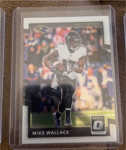 2017 Donruss Optic #7 Mike Wallace — front
