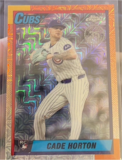 2025 Topps Update #U90C-72 Cade Horton — front