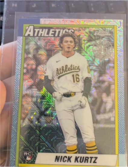 2025 Topps Update #U90C-93 Nick Kurtz — front