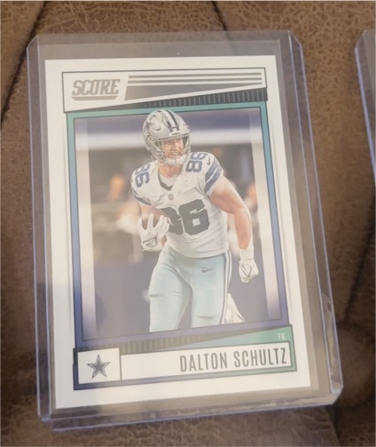 2022 Panini Score #226 Dalton Schultz — front