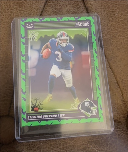 2024 Panini Score-A-Treat #209 Sterling Shepard — front