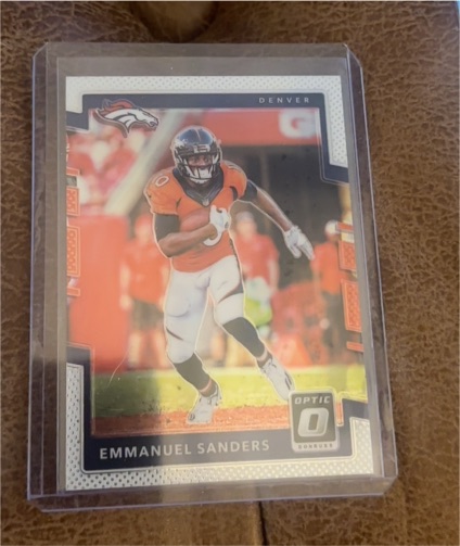 2017 Donruss Optic #11 Emmanuel Sanders — front