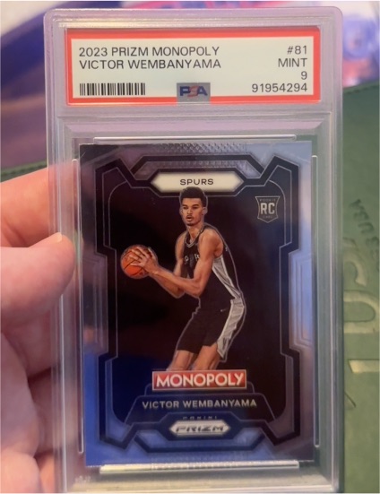 2023-24 Panini Prizm Monopoly #81 Victor Wembanyama — front