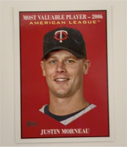 2025 Topps Update #MV-21 Justin Morneau — front