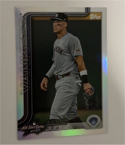 2025 Topps Update #ASG-2 Aaron Judge — front