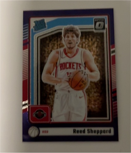 2024-25 Donruss Optic #255 Reed Sheppard — front