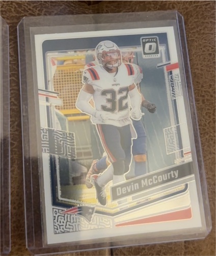 2023 Panini Donruss Optic #129 Devin McCourty — front
